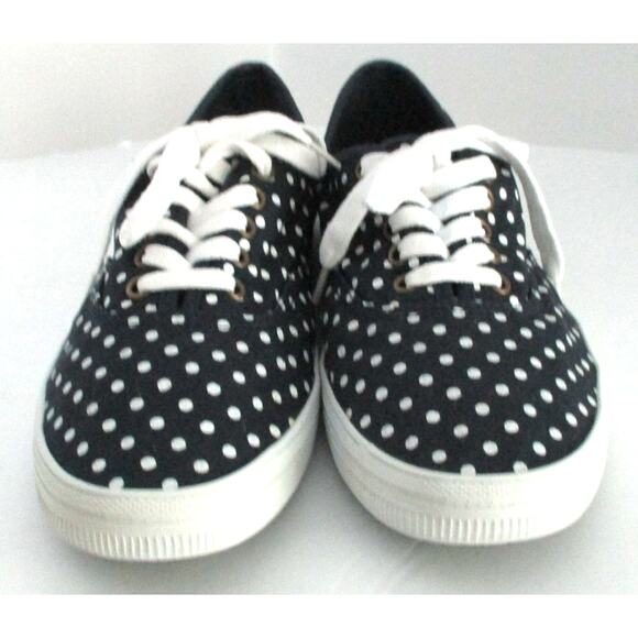 City Sneaks Women's Blue Polka Dot Sneaker Shoes Size 9.5M - Picture 5 of 10
